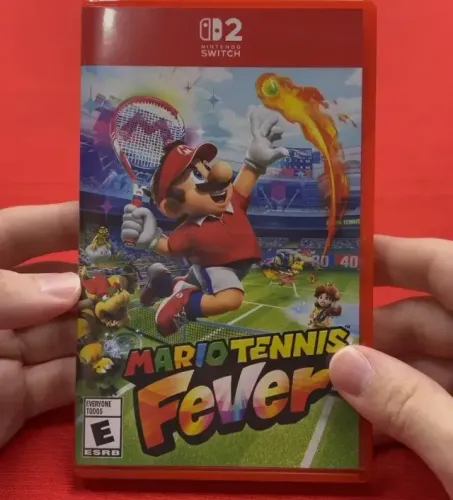 Jogo Mario Tennis Fever Nintendo Switch 2 - Mídia Física lacrada