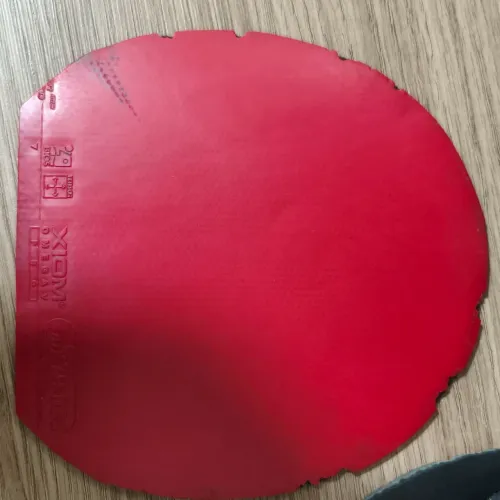 Borracha de tênis de mesa xiom omega V pro