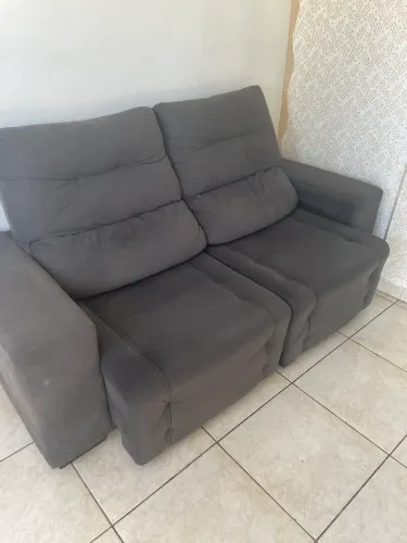 Sofá 2 lugares retrátil