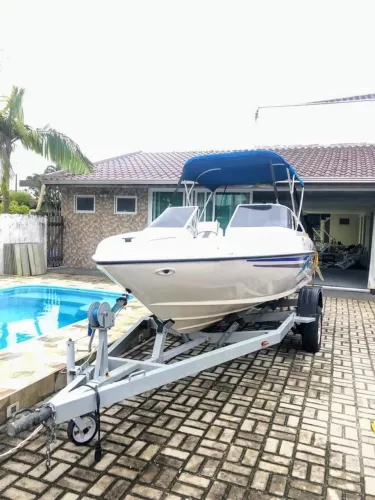 Lancha Focker 160 Motor Mercury 60HP conjunto 2007