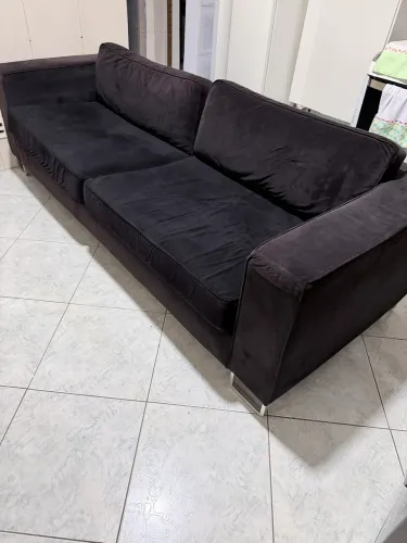 Sofá preto 2,40m