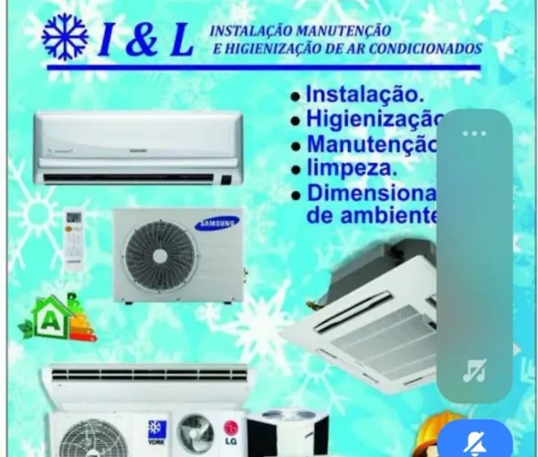 Ar condicionado Instalação Manutenção em geral 