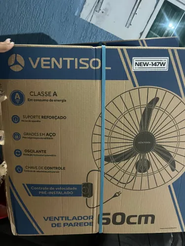 Ventilador de parede / 60cm
