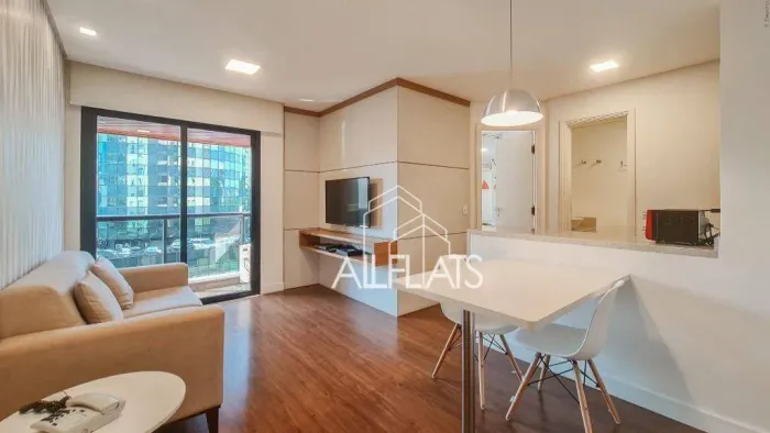 Flat com 1 quarto para alugar, 40 m² - Itaim Bibi - São Paulo/SP