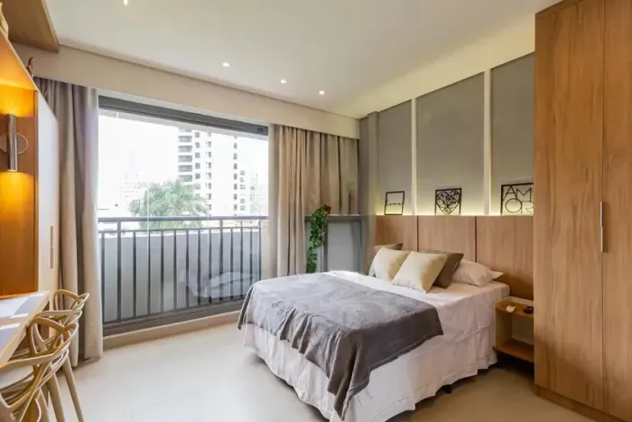 Apartamento à Venda - Chácara Santo Antonio, 1 Quarto, 23 m2