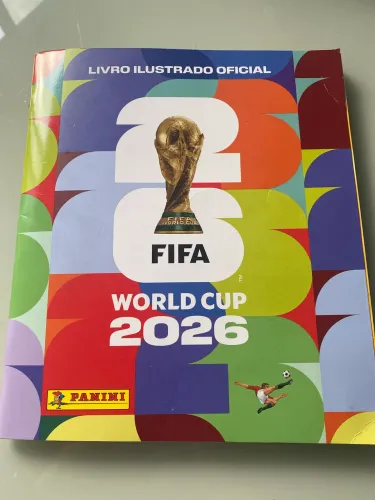 Vendo album da copa do mundo COMPLETO 