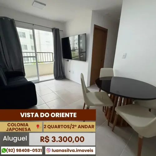VISTA DO ORIENTE - Imóvel para aluguel com 2 quartos em Novo Aleixo - Manaus - AM
