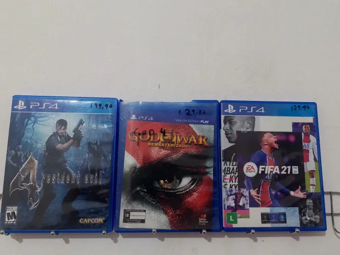3 jogos de ps4 original