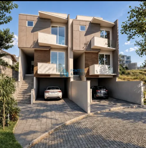 Essa linda casa duplex localizada em uma área de muito verde bairro São Pedro.
