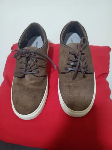 Sapato Casual de Camurça Masculino da Zappato