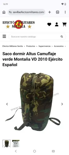 Saco de dormir alguns do exército montanhas