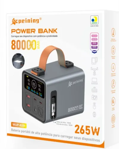 Carregador portátil 80000
