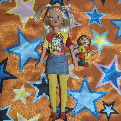 Boneca Susi Emília Sítio do Picapau Amarelo Rara
