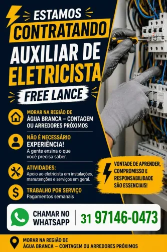 Auxiliar de eletricista