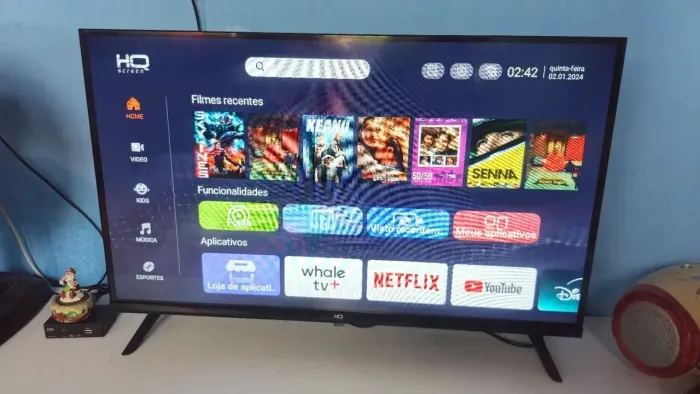 Smartv 32 polegadas semi nova