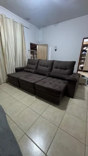 SOFÁ RETRÁTIL E RECLINÁVEL A PRONTA ENTREGA