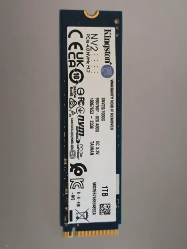 SSD NVme 1TB kingston