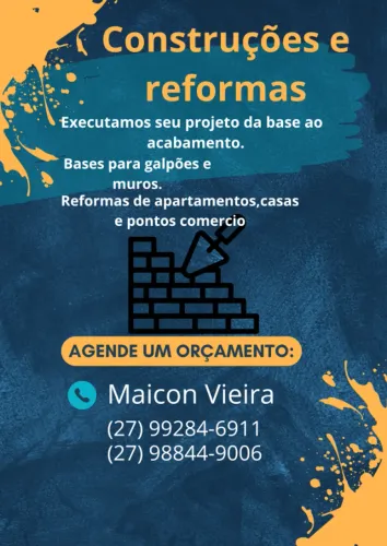 Obras e reformas em geral
