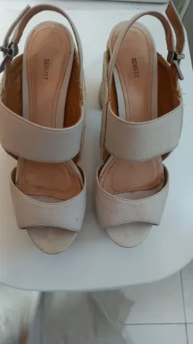 Sandálias marcas shurts, coccello