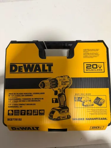 Parafusadeira dewalt DCD7781D2