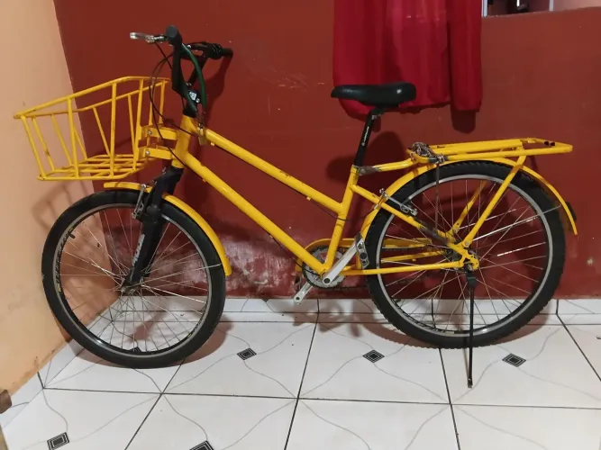 Vendo está bicicleta cargueira com marcha.