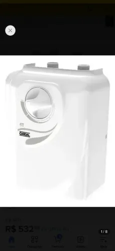 Aquecedor elétrico Cardal 4T 6400W