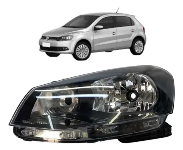 Farol Esquerdo Volkswagen Gol Saveiro Voyage G6 2013 A 2016 Esquerdo/motorista