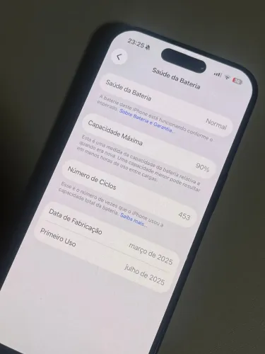 iPhone 16 pro + caixa capa e película 512 GB NOVO