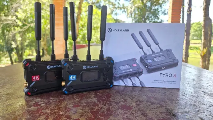 HOLLYLAND PYRO S 4K HDMI/SDI - TRANSMISSOR DE VÍDEO SEM FIO PROFISSIONAL