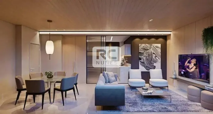 Apartamento residencial no Lourdes, BH | 2 quartos sendo 1 suíte, 2 vagas