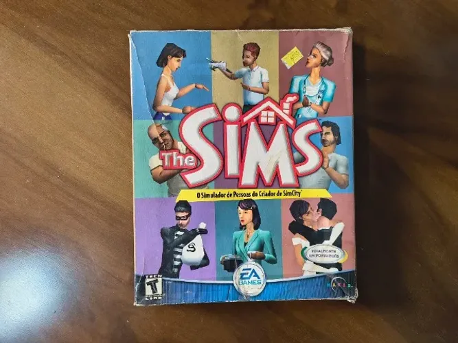 Jogo PC - The Sims (big box) - Leia o anúncio