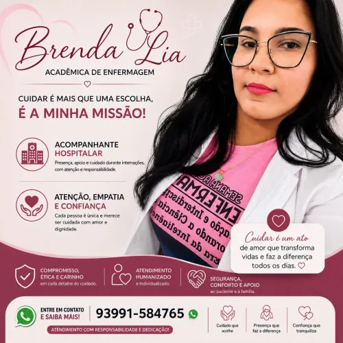 Cuidadora somente em hospitais