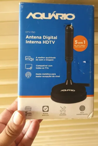 Antena digital interna para HDTV
