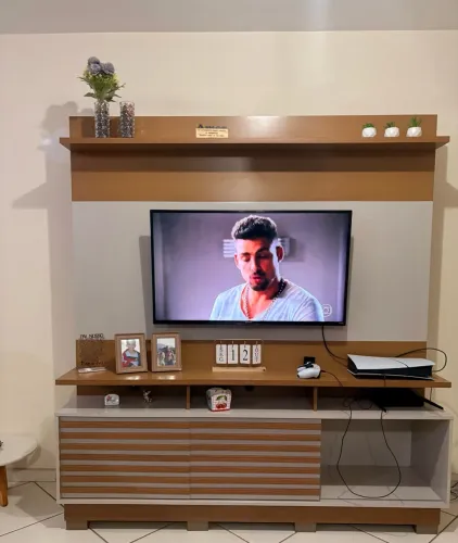 Rack com painel