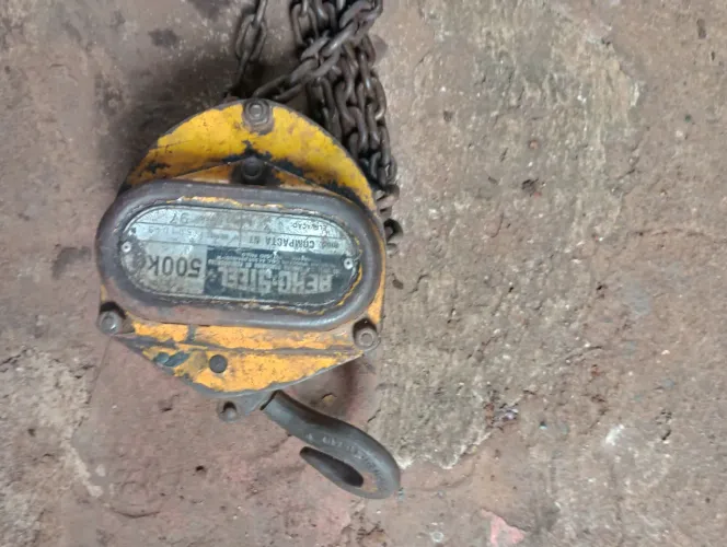 Talha Manual Berg Steel 500 KG + 3Mt .