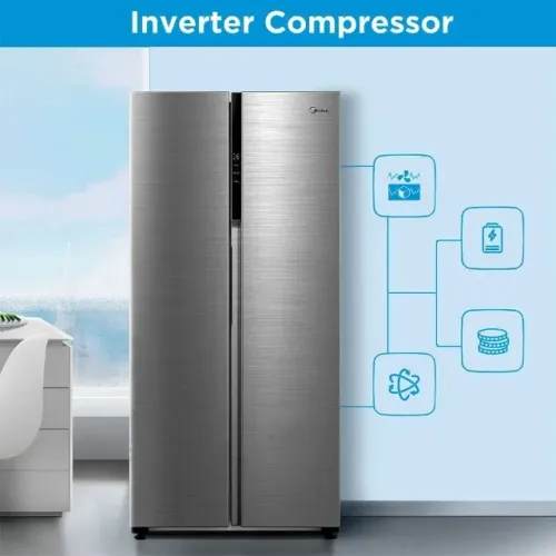 Refrigerador Midea Side 10 ANOS DE GARANTIA