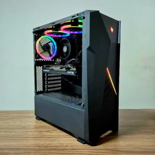 PC Gamer TOP (Ryzen 5 + RX 6650XT + 16 GB RAM + SSD) c/ Garantia - Avalio trocas !!!
