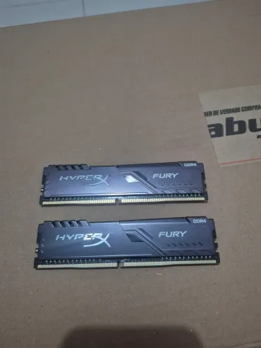 Memória RAM DDR4 HyperX Fury 2400MHz 16GB - 2 pentes de 8GB