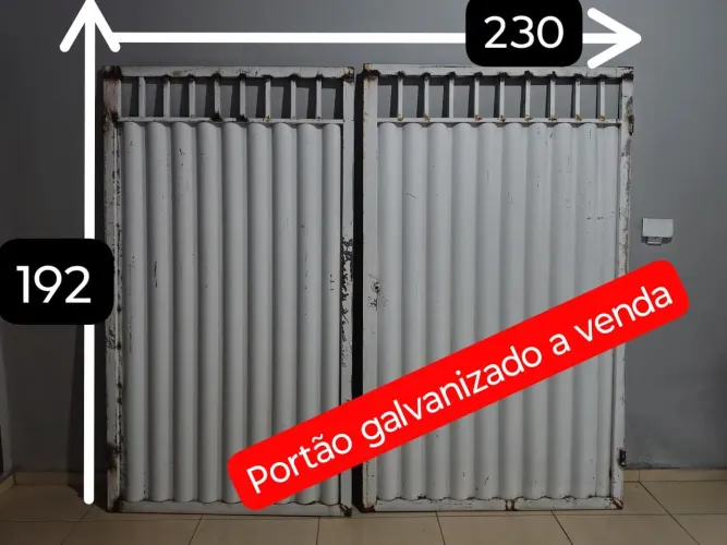 Portão Galvanizado