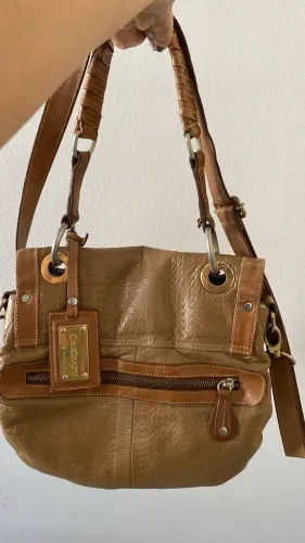 Bolsa couro legítimo