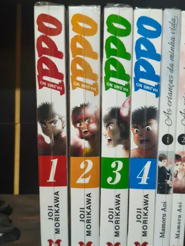 Hajime no Ippo volumes 1 ao 4