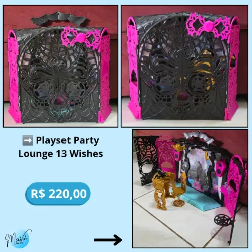 Playset 13 Wishes Room Party - Monster High