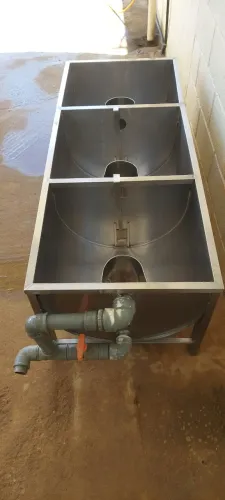 Decantador para produção de cachaça 