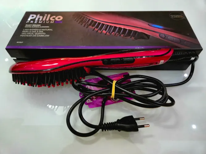 ESCOVA ELÉTRICA ALISADORA PHILCO PREMIUM EASY BRUSH