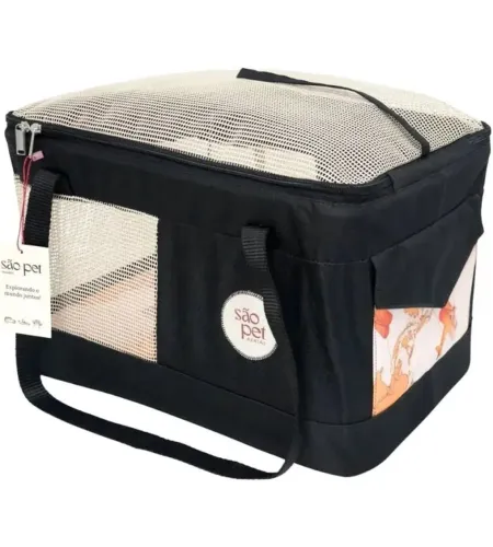Bolsa de transporte aéreo avião pet gol , Tam, azul