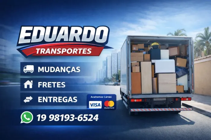 mudanças Campinas e região