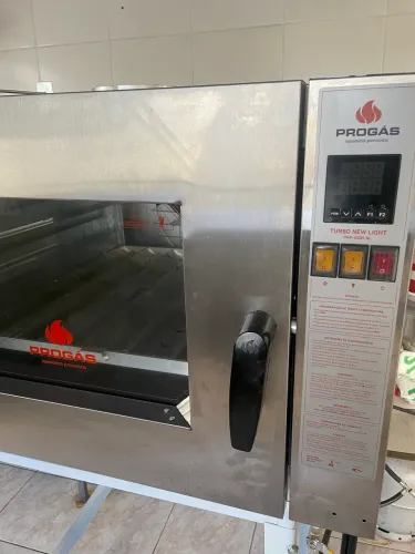 Forno Industrial Progás Turbo a Gás 5 Esteiras PRP-5000NL Bivolt