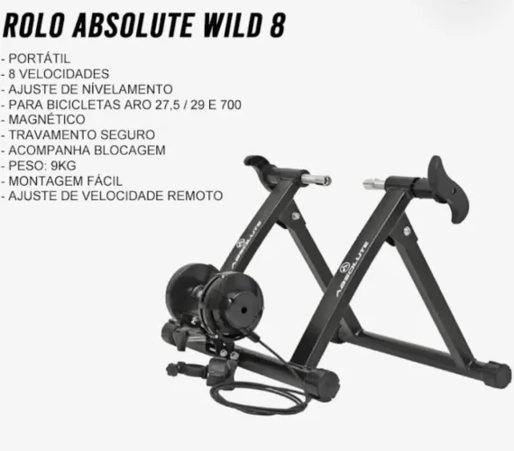 Rolo de Treino Absolute para Bike