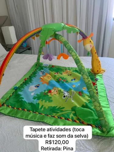 Tapete de atividades bebê