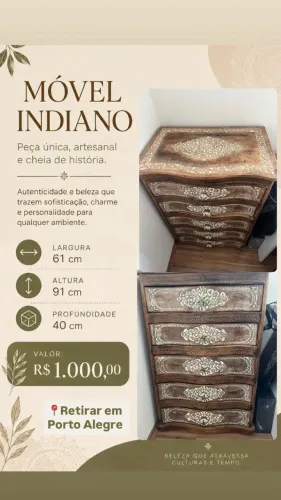 Móvel Indiano